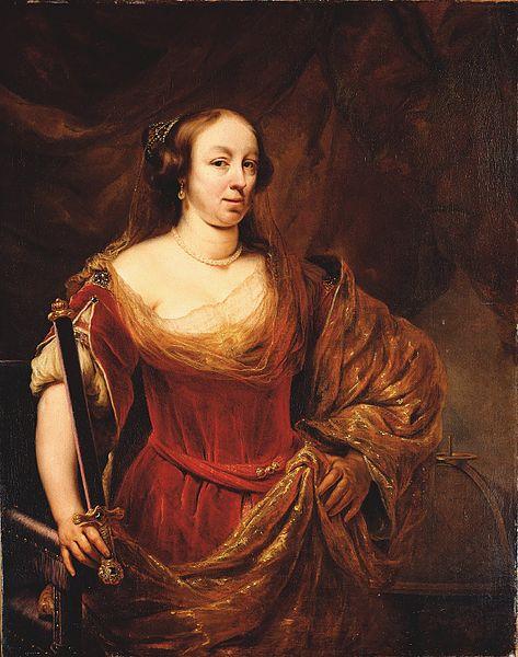 BOL, Ferdinand Portrait of Louise Marie Gonzaga de Nevers oil painting image